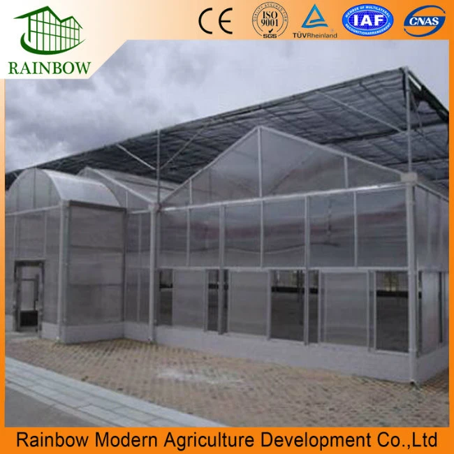 Black Outside and Aluminum Inside Greenhouse Shading System