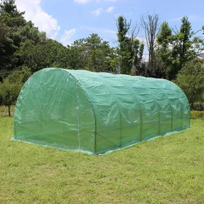 Barato exterior e interior Mini OEM Poly Tunnel Garden Greenhouse Kit/ Home Flower Green House para venda